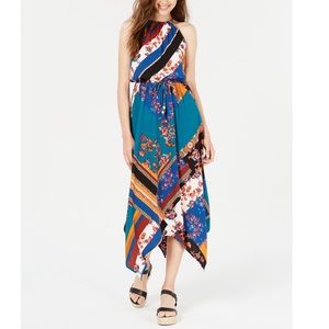 NWT Fishbowl midi Royal Teal daytime dress